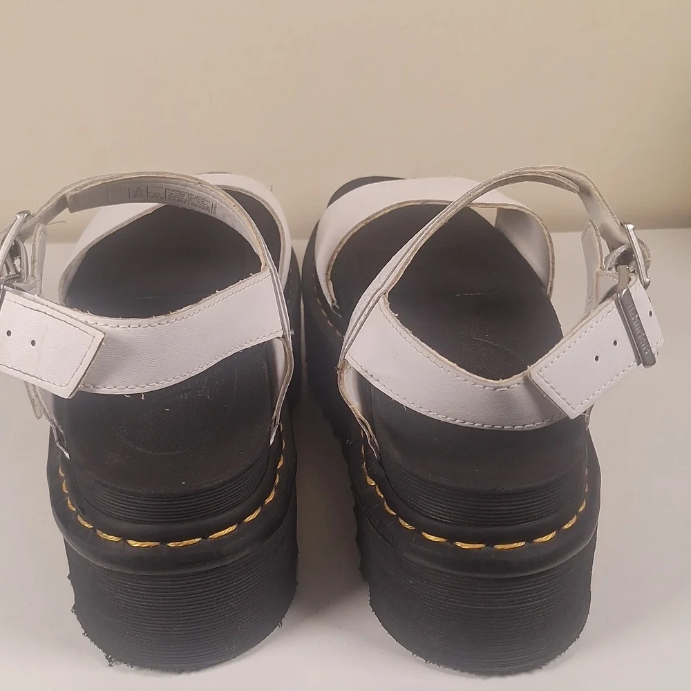 Dr. Martens Voss Quad Women's Leather Strap Platform Sandals Size 11 - Picture 7 of 11